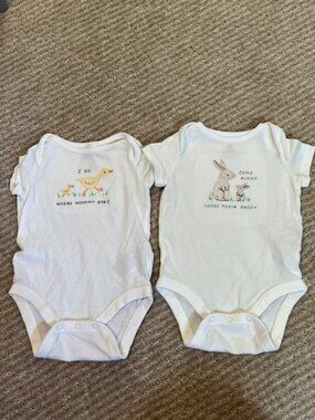 Baby Gap Short Sleeve Onesies